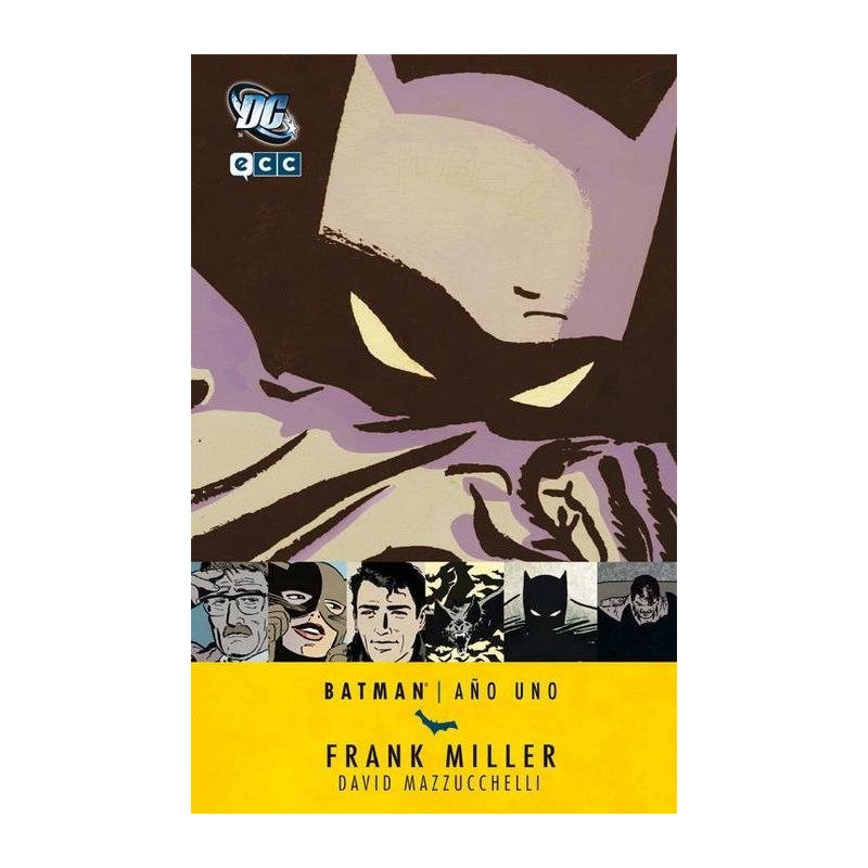 GRANDES AUTORES DE BATMAN FRANK MILLER Y DAVID MAZZUCHELLI : AÑO UNO