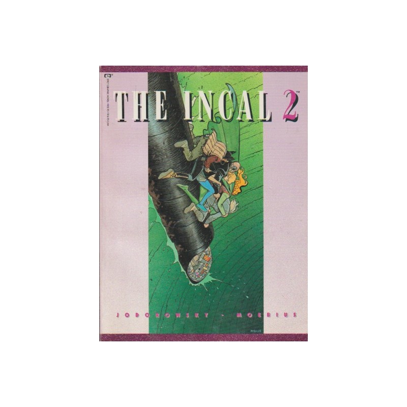 EL INCAL POR MOEBIUS Y JODOROWSKY , RUSTICA , COLOR , INGLES