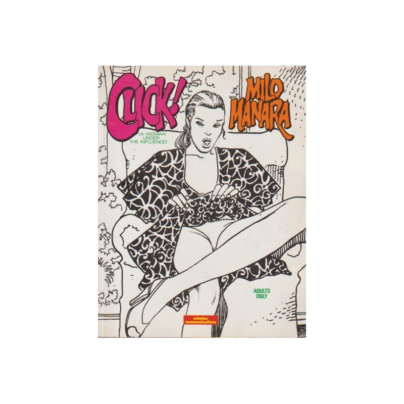 EL CLICK POR MILO MANARA , RUSTICA , INGLES , CATALAN COMMUNICATIONS