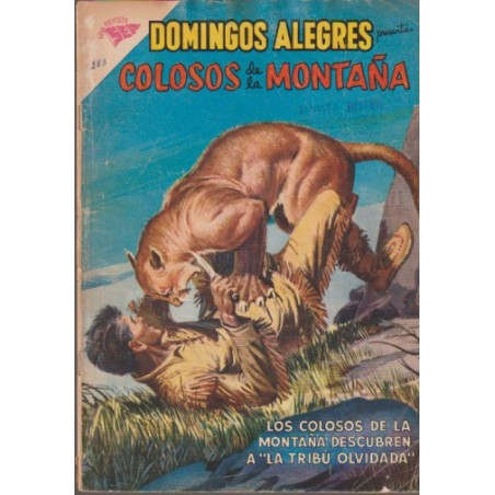 DOMINGOS ALEGRES Nº 283 COLOSOS DE LA MONTAÑA EN LA TRIBU OLVIDADA