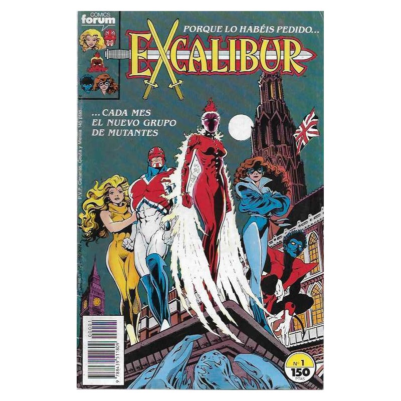 EXCALIBUR VOL.1 Nº 1 ED.FORUM