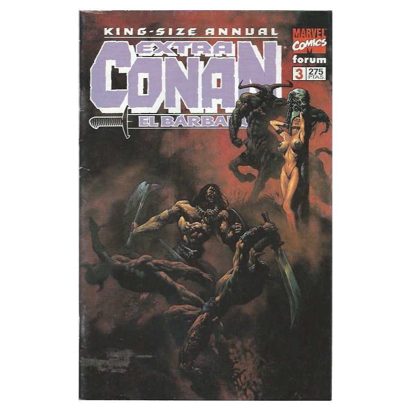 EXTRA CONAN EL BARBARO Nº 3 ED.FORUM
