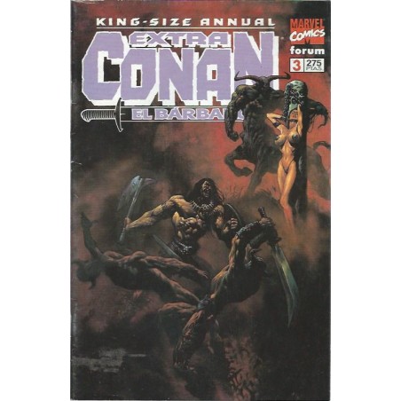 EXTRA CONAN EL BARBARO Nº 3 ED.FORUM