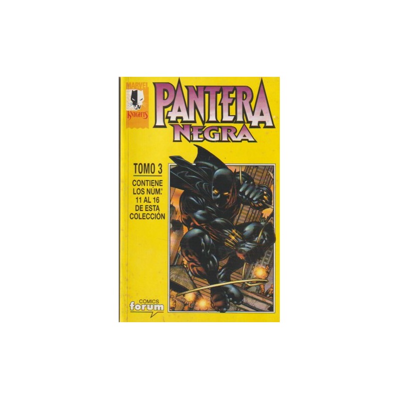 PANTERA NEGRA COL.COMPLETA Nº 1 A 16 MARVEL KNIGHTS EN 3 RETAPADOS