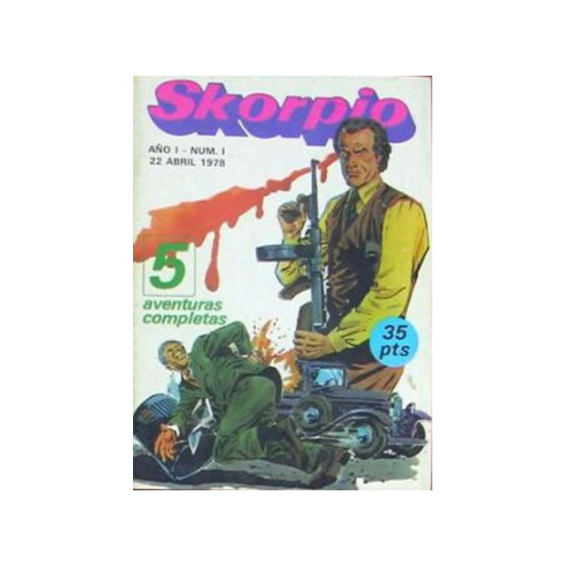 SKORPIO Nº 1 SELECCION INTERNACIONAL DE COMICS