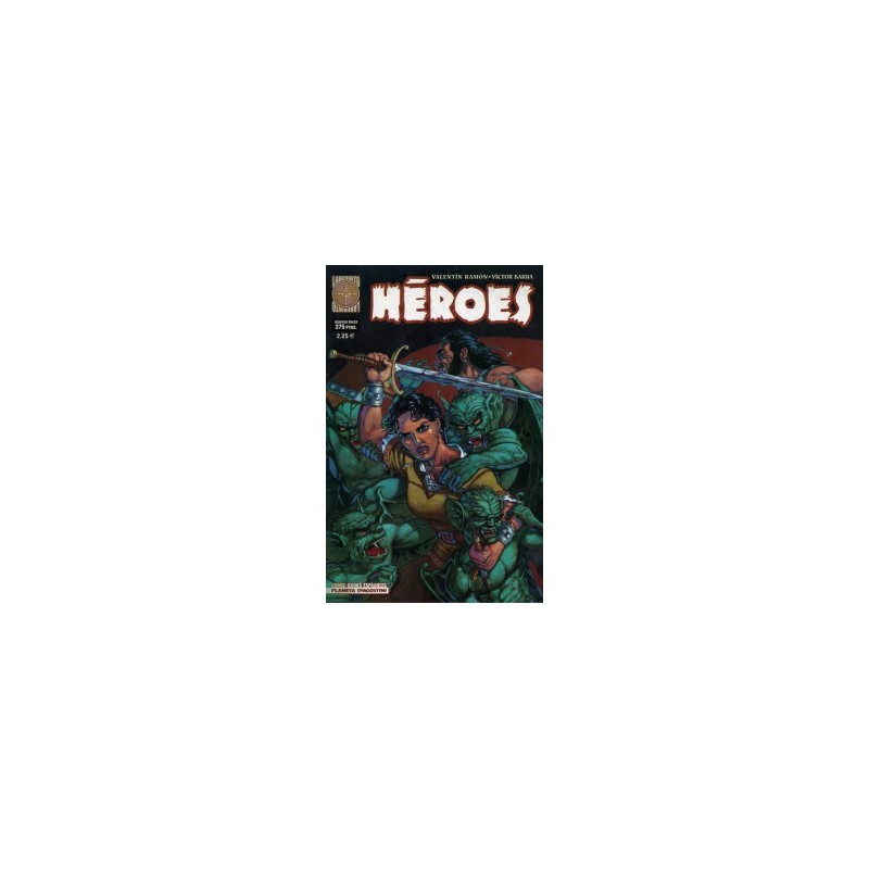 HEROES LINEA LABERINTO COMIC-BOOKS ESPAÑOLES NUMERO UNICO POR VALENTIN RAMON Y VICTOR BARBA