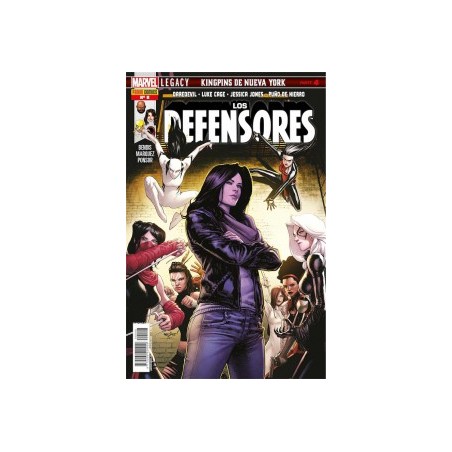 LOS DEFENSORES Nº 1 AL 4 Y DEL 7 AL 9 POR BENDIS