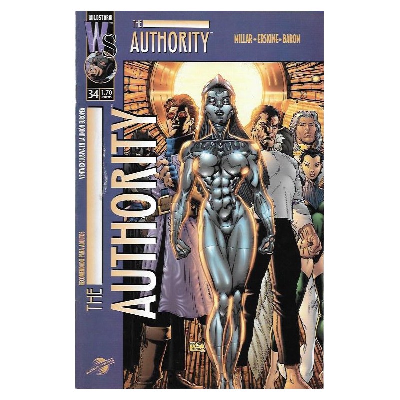 THE AUTHORITY VOL.1 Nº 34 ED-WORLD COMICS / WILDSTORM