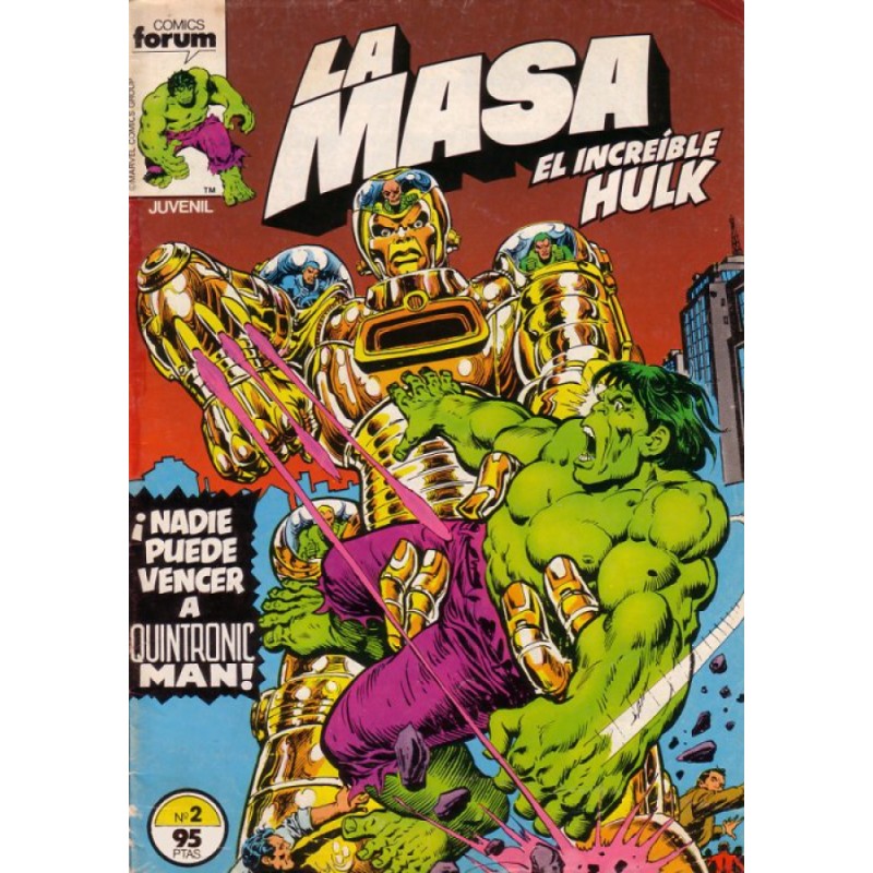 LA MASA VOL.1 Nº 2 NADIE PUEDE VENCER A QUINTRONIC MAN