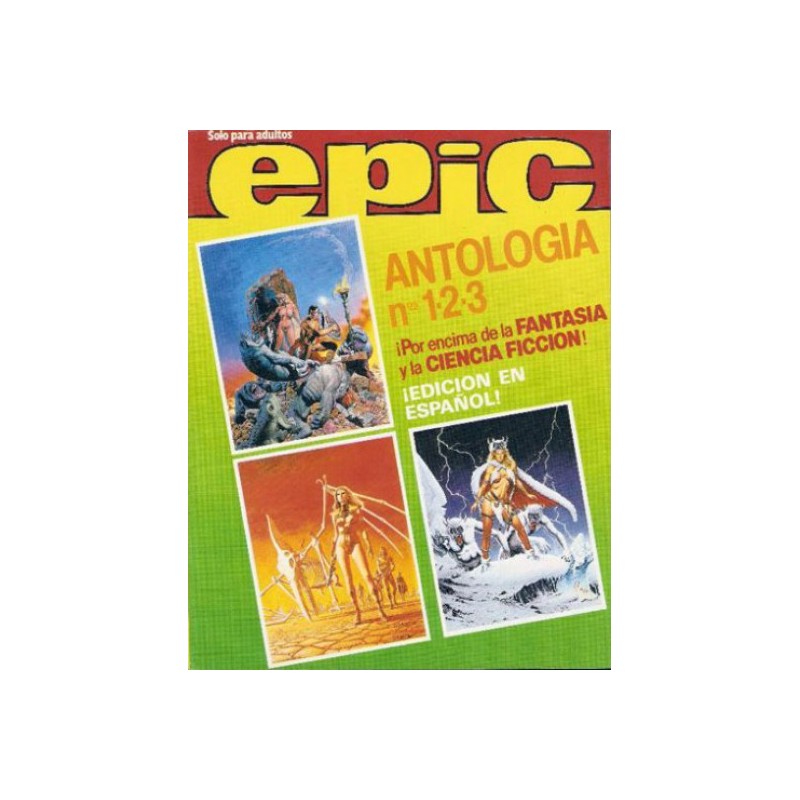 EPIC COLECCION COMPLETA , Nº 1 A 3 en un retapado
