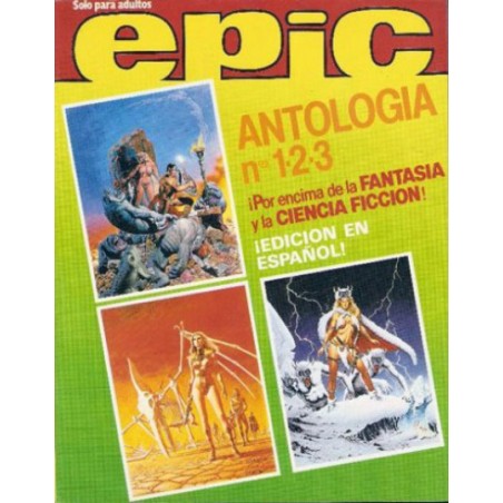 EPIC COLECCION COMPLETA , Nº 1 A 3 en un retapado