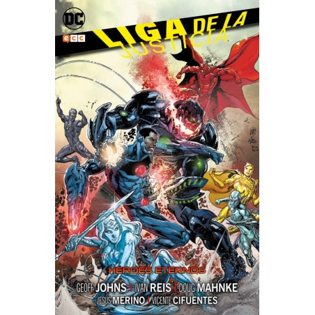 LIGA DE LA JUSTICIA DE GEOFF JOHNS VOL.5 : HEROES ETERNOS