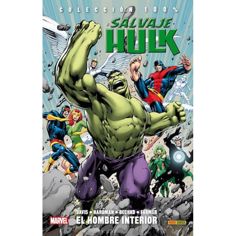 SALVAJE HULK Nº 1 - EL HOMBRE INTERIOR por ALAN DAVIS