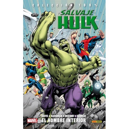 SALVAJE HULK Nº 1 - EL HOMBRE INTERIOR por ALAN DAVIS
