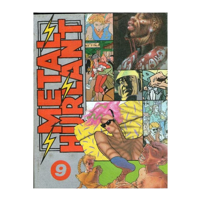 METAL HURLANT RETAPADO Nº 9 CON LOS NUMEROS 27 AL 29