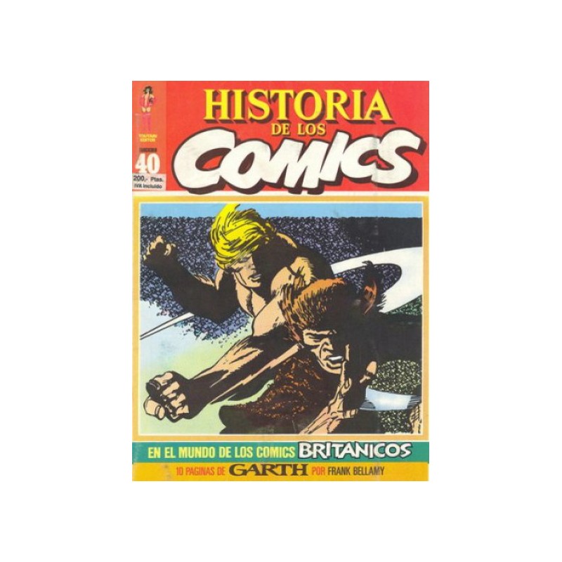 HISTORIA DE LOS COMICS Nº 40 ED.TOUTAIN