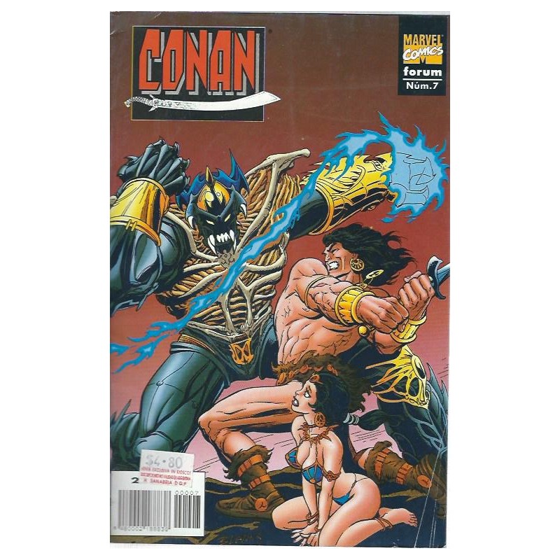 CONAN Nº 7 DE LA ULTIMA SERIE DE LA 1ª ETAPA DE MARVEL