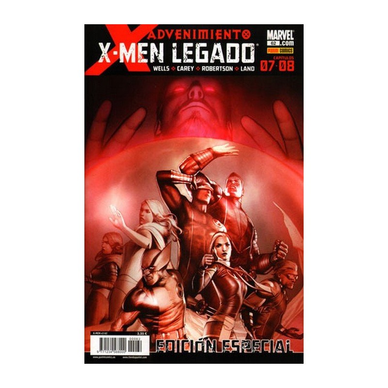 X-MEN VOL.3 Nº 62 ADVENIMIENTO CAPITULO 7 Y 8 X-MEN LEGADO
