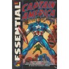 CAPTAIN AMERICA ESSENTIAL VOL.3 CON LOS NUMEROS 127 AL 156 , RUSTICA ,BLANCO Y NEGRO , USA, INGLES
