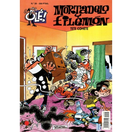 COLECCION OLE nº 28 MORTADELO Y FILEMON : TETE COHETE