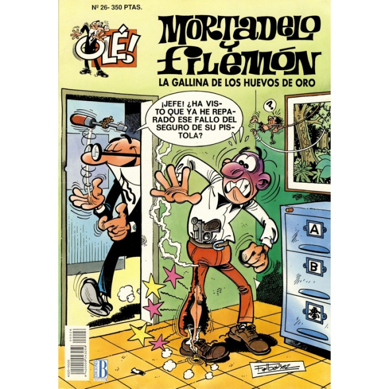 COLECCION OLE nº 26 MORTADELO Y FILEMON : LA GALLINA DE LOS HUEVOS DE ORO
