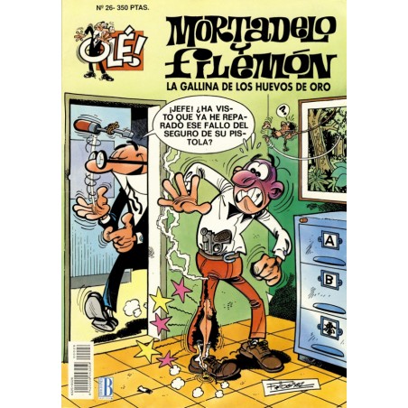 COLECCION OLE nº 26 MORTADELO Y FILEMON : LA GALLINA DE LOS HUEVOS DE ORO