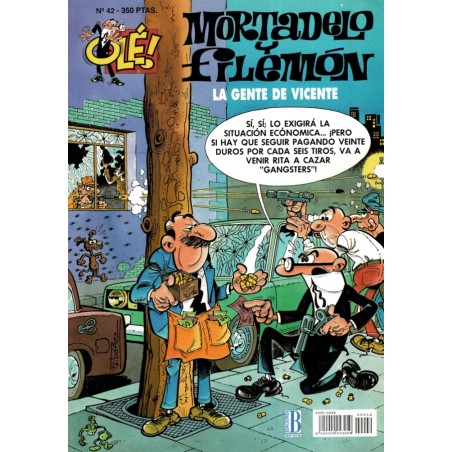 COLECCION OLE nº 42 MORTADELO Y FILEMON : LA GENTE DE VICENTE