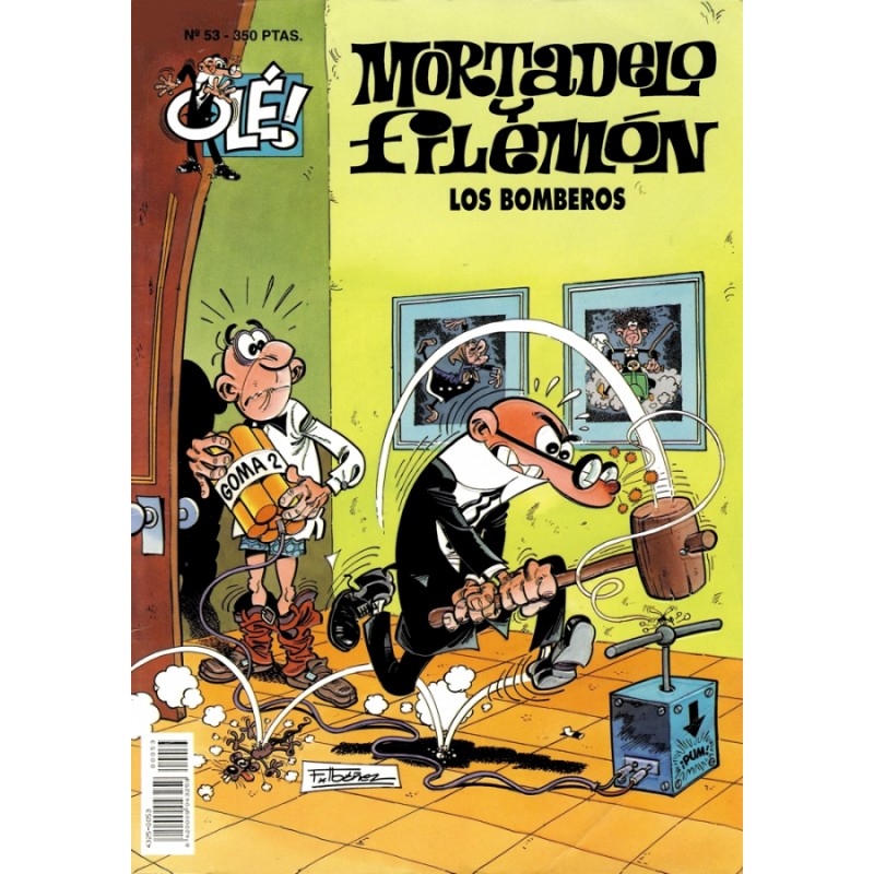 COLECCION OLE nº 53 MORTADELO Y FILEMON : LOS BOMBEROS