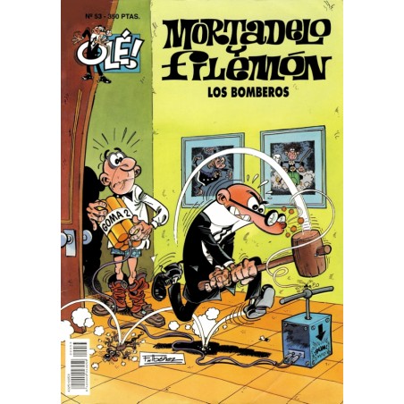 COLECCION OLE nº 53 MORTADELO Y FILEMON : LOS BOMBEROS
