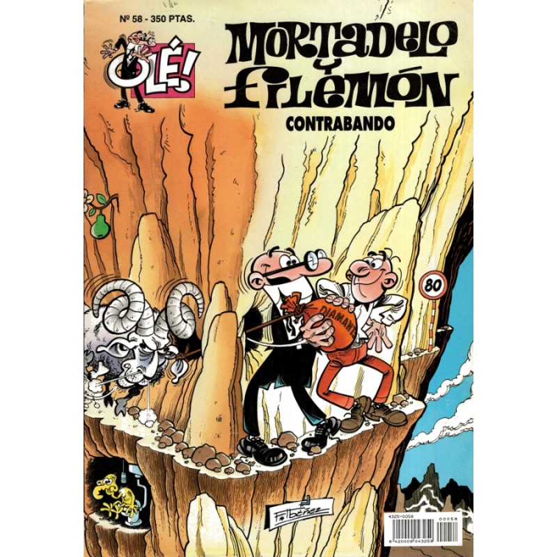 COLECCION OLE nº 58 MORTADELO Y FILEMON : CONTRABANDO