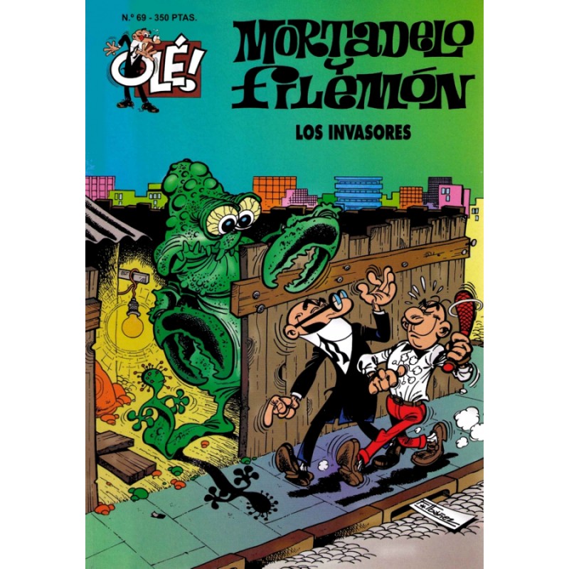 COLECCION OLE nº 69 MORTADELO Y FILEMON : LOS INVASORES