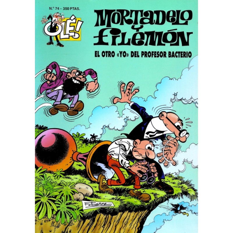 COLECCION OLE nº 74 MORTADELO Y FILEMON : EL OTRO YO DEL PROFESOR BACTERIO