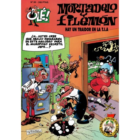COLECCION OLE nº 89 MORTADELO Y FILEMON : HAY UN TRAIDOR EN LA T.I.A.