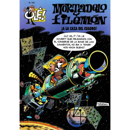 COLECCION OLE nº 105 MORTADELO Y FILEMON : A LA CAZA DEL CUADRO