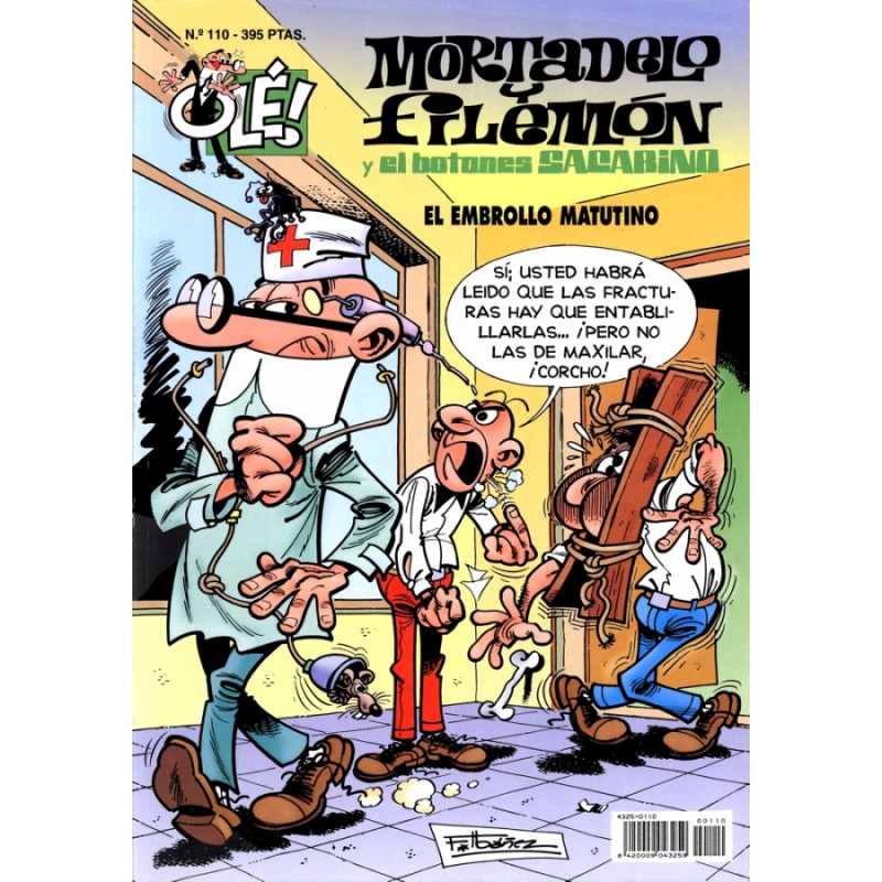 COLECCION OLE nº 110 MORTADELO Y FILEMON Y EL BOTONES SACARINO : EL EMBROLLO MATUTINO