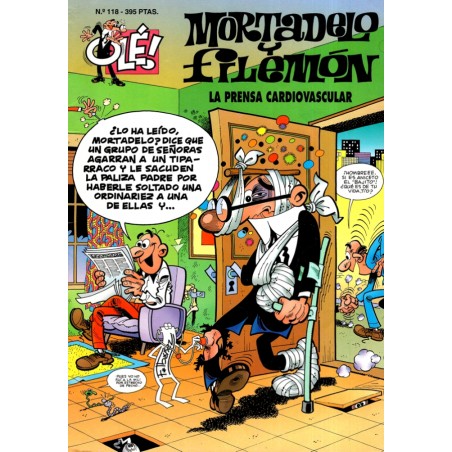 COLECCION OLE nº 118 MORTADELO Y FILEMON : LA PRENSA CARDIOVASCULAR