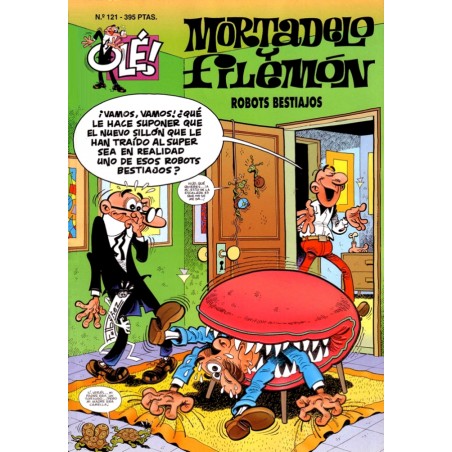 COLECCION OLE nº 121 MORTADELO Y FILEMON : ROBOTS BESTIAJOS