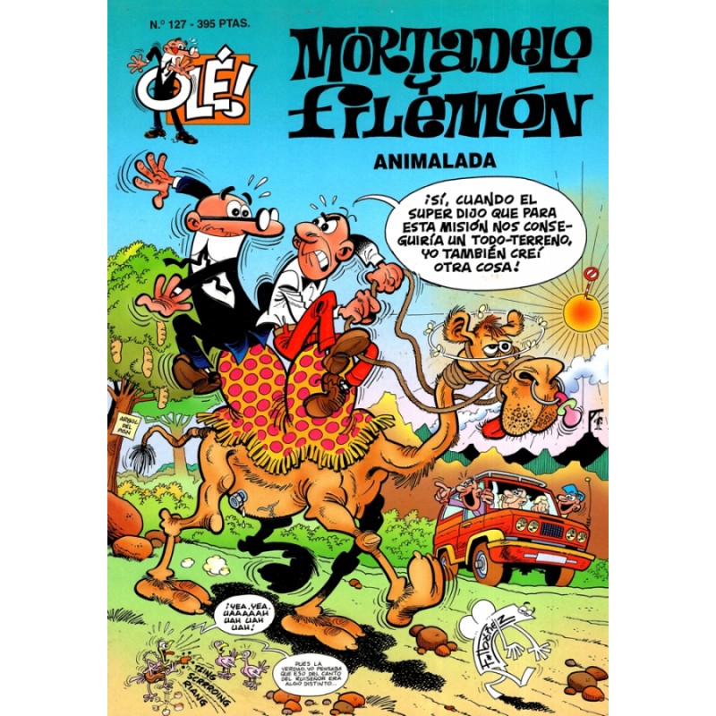 COLECCION OLE nº 127 MORTADELO Y FILEMON : ANIMALADA