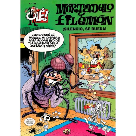 COLECCION OLE nº 128 MORTADELO Y FILEMON : SILENCIO , SE RUEDA