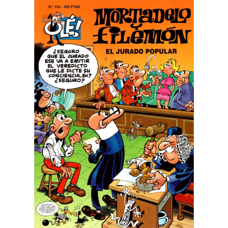 COLECCION OLE nº 133 MORTADELO Y FILEMON : EL JURADO POPULAR