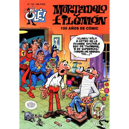 COLECCION OLE nº 134 MORTADELO Y FILEMON : 100 AÑOS DE COMIC
