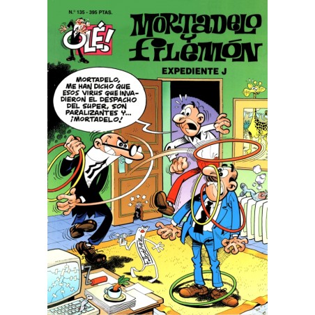 COLECCION OLE nº 135 MORTADELO Y FILEMON : EXPEDIENTE J