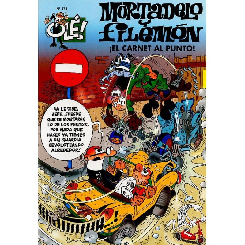 COLECCION OLE nº 173 MORTADELO Y FILEMON : EL CARNET AL PUNTO
