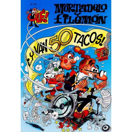 COLECCION OLE nº 179 MORTADELO Y FILEMON : ¡ ... Y VAN 50 TACOS ¡