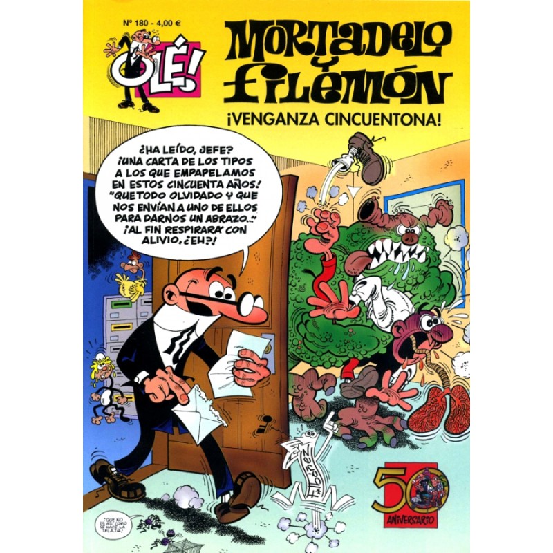 COLECCION OLE nº 180 MORTADELO Y FILEMON : VENGANZA CICUENTONA ¡