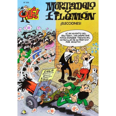 COLECCION OLE nº 203 MORTADELO Y FILEMON : ¡ ELECCIONES ¡