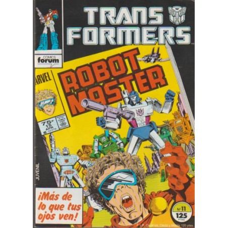 TRANSFORMERS Nº 1 AL 12 ED.FORUM , EXCELENTE ESTADO DE CONSERVACION, LOS NUMEROS 2 Y 3 TIENEN COMO INVITADO A SPIDERMAN
