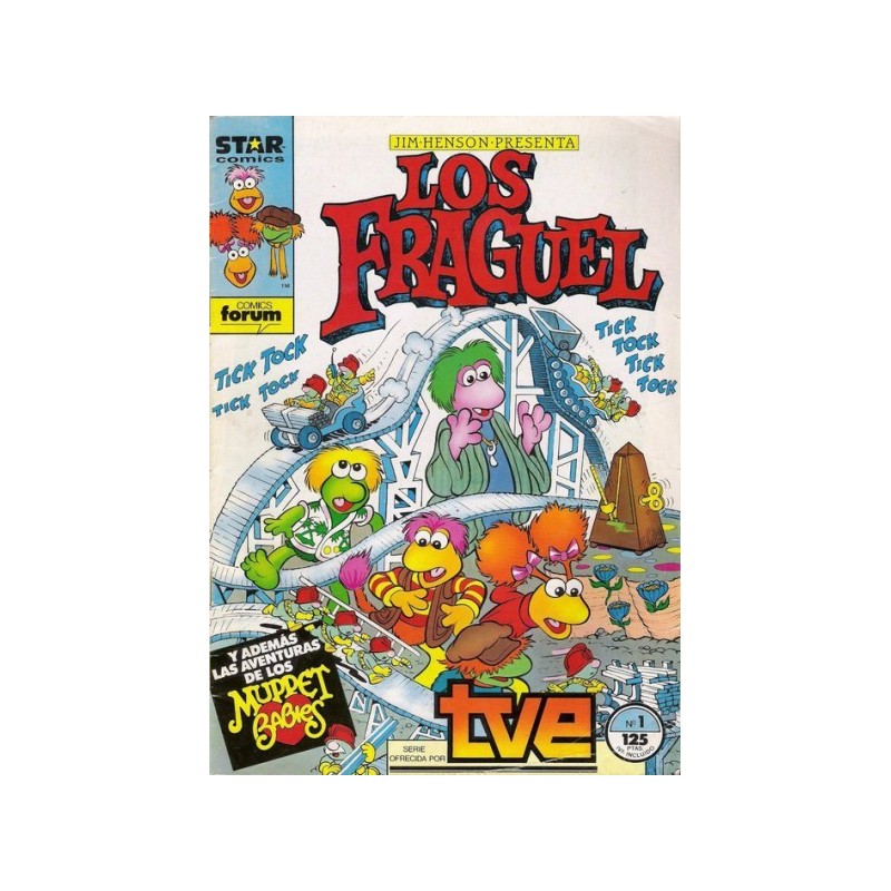 LOS FRAGUEL Nº 1 AL 6 COL.COMPLETA ED.FORUM , EXCELENTE ESTADO DE CONSERVACION POR JIM HENSON