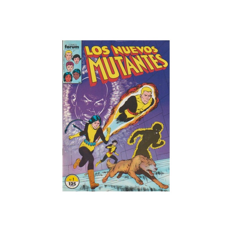 LOS NUEVOS MUTANTES VOL.1 Nº 1 AL 7 ED.FORUM , EXCELENTE ESTADO DE CONSERVACION