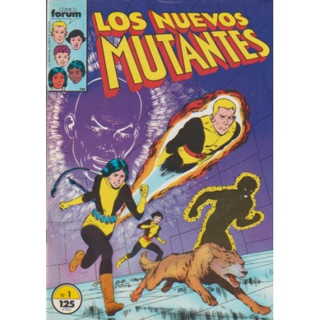 LOS NUEVOS MUTANTES VOL.1 Nº 1 AL 7 ED.FORUM , EXCELENTE ESTADO DE CONSERVACION
